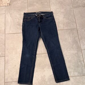 New York & Company Women's Dark Blue Skinny Jeans